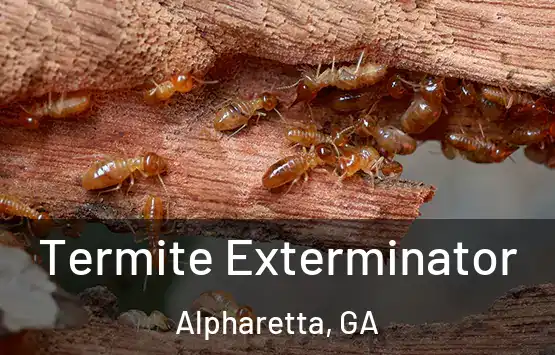  Termite Exterminator Alpharetta, GA