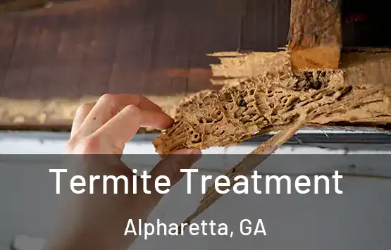  Termite Treatment Alpharetta, GA